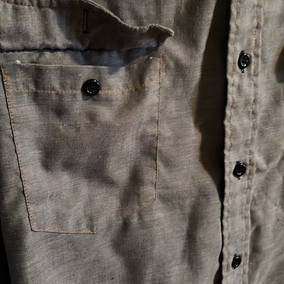 VTG Levi’s Star Denim Shirt L - Picture 7 of 7